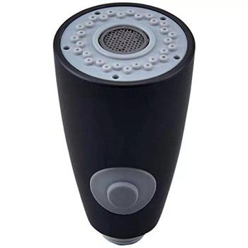 Perlator baterie extractabila , aspect negru antichizat Perlator baterie extractabila , aspect negru antichizat