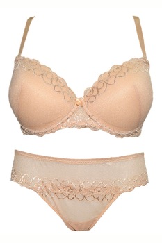 Set lenjerie intima dama Venerastyle, Debute 11/1, Crem nude, 75C EU Set lenjerie intima dama Venerastyle, Debute 11/1, Crem nude, 75C EU