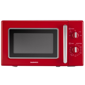 Cuptor cu microunde Daewoo KOR-6S20R , 20 l, 700 W, Mecanic, Rosu Cuptor cu microunde Daewoo KOR-6S20R , 20 l, 700 W, Mecanic, Rosu
