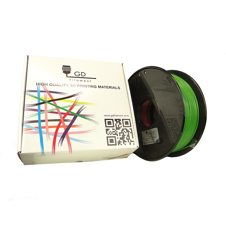 Консуматив за 3d принтер GD Filament PLA max, 1.75mm±0.05mm, маслинено зелен