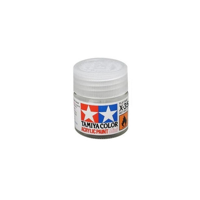 Vopsea acrilica pentru modelism Tamiya 81535 X-35 Semi Gloss Clear (gloss) 10ml TAM X351