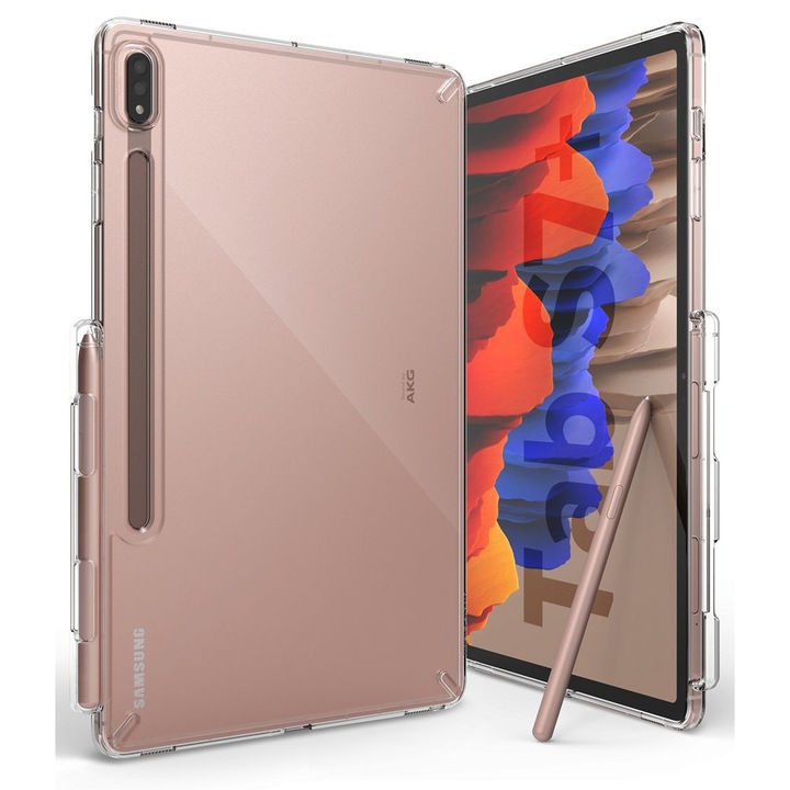 Калъф за таблет Ringke Fusion PC за Galaxy Tab S7 Plus, прозрачен (F476R52)