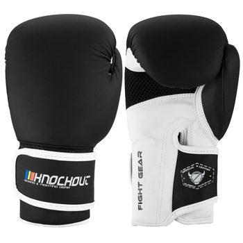 Manusi box Knockout Junior - 4OZ, Black Manusi box Knockout Junior - 4OZ, Black
