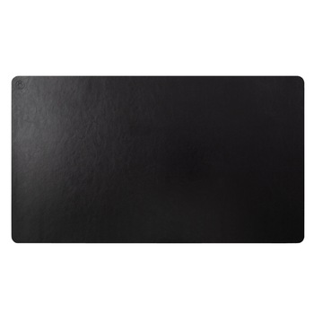 Set mapa birou Office mic, pentru protectie, Unika, din piele PU, cu 2 suporturi pahar,negru Set mapa birou Office mic, pentru protectie, Unika, din piele PU, cu 2 suporturi pahar,negru