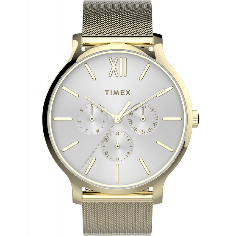 Ceas dama Timex TW2T74600 Quartz Auriu