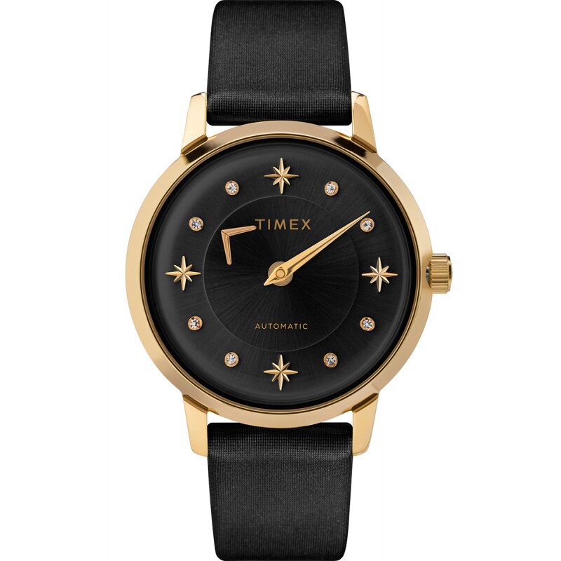 Ceas dama Timex TW2T86300 Automatic Auriu