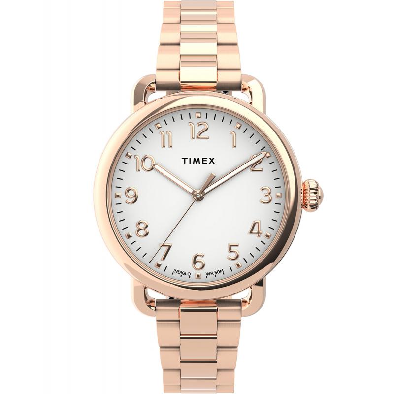 Ceas dama Timex TW2U14000 Quartz Rose gold