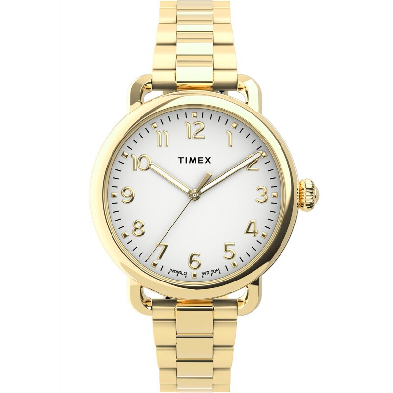 Ceas dama Timex TW2U13900 Quartz Auriu