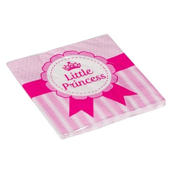 Servetele pentru petrecere, Zola, Little Princess, 33x33cm, set 12 bucati Servetele pentru petrecere, Zola, Little Princess, 33x33cm, set 12 bucati