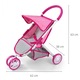 Carucior pentru papusi, Milly Mally Susie, Prestige Pink