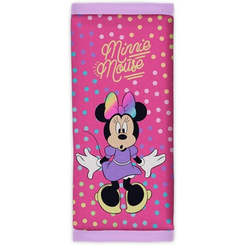 Protectie centura de siguranta Minnie Dotty, Seven, Roz Protectie centura de siguranta Minnie Dotty, Seven, Roz