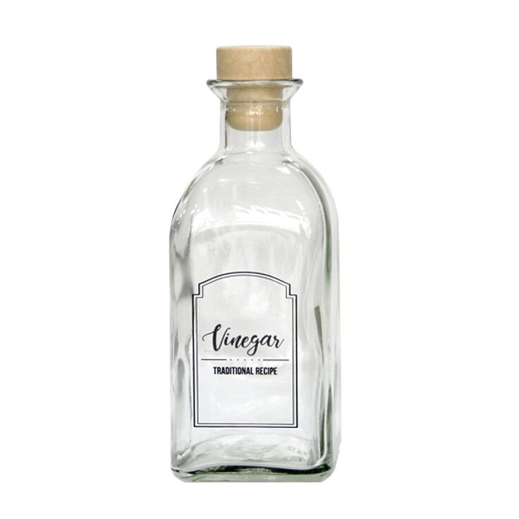 Sticla RAKI pentru otet cu dop de pluta 700ml