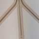Закачалка, Свободностояща, Метал, 176 см, Сив