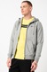 Champion, Hanorac din amestec de bumbac Basic, Gri melange, 2XL