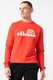 ELLESSE, Bluza sport de bumbac cu imprimeu logo Heritage, Rosu, 2XL