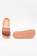 ELLESSE, Papuci de piele ecologica Candy, Roz prafuit/Maro nisip, 37