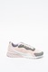 Champion, Pantofi sport din plasa cu garnituri din piele ecologica Lena, Roz pastel/Gri, 38
