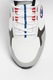 Champion, Pantofi sport cu model colorblock si detalii peliculizate Samuel, Alb/Gri/Albastru, 42