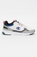 Champion, Pantofi sport cu model colorblock si detalii peliculizate Samuel, Alb/Gri/Albastru, 42