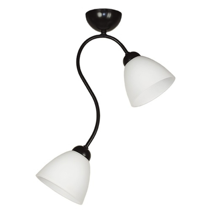 Полилей Lightstyle Лили, 2xE27, Черен