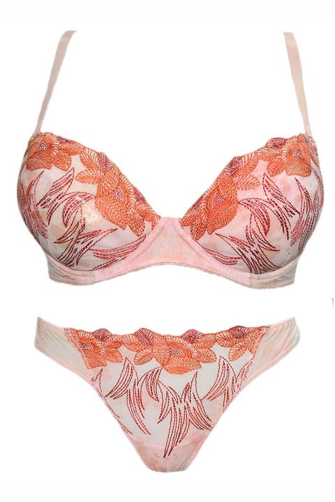 Női szett VENERASTYLE 076, Őszibarack rózsaszín/Lazacszín