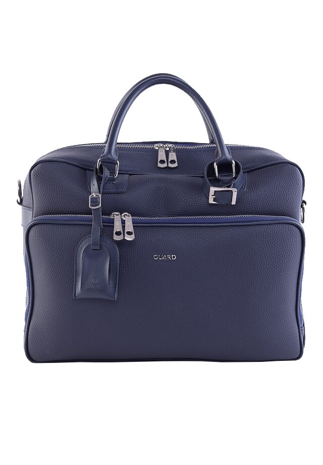Geanta unisex Guard 1798, piele ecologica, bleumarin