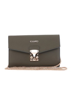 Geanta dama Guard 2258, piele naturala, kaki Geanta dama Guard 2258, piele naturala, kaki