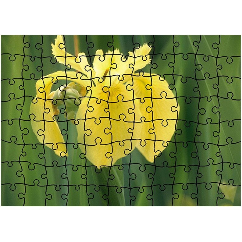 Puzzle Heartwork 96 piese, Galben, Latime 40,5 cm x Inaltime 28,7 cm