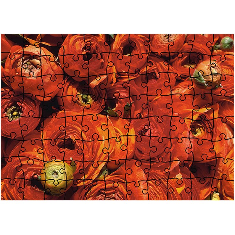 Puzzle Heartwork 96 piese, Buchetel, Latime 40,5 cm x Inaltime 28,7 cm