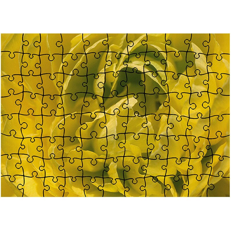 Puzzle Heartwork 96 piese, Petale aglomerate, Latime 40,5 cm x Inaltime 28,7 cm