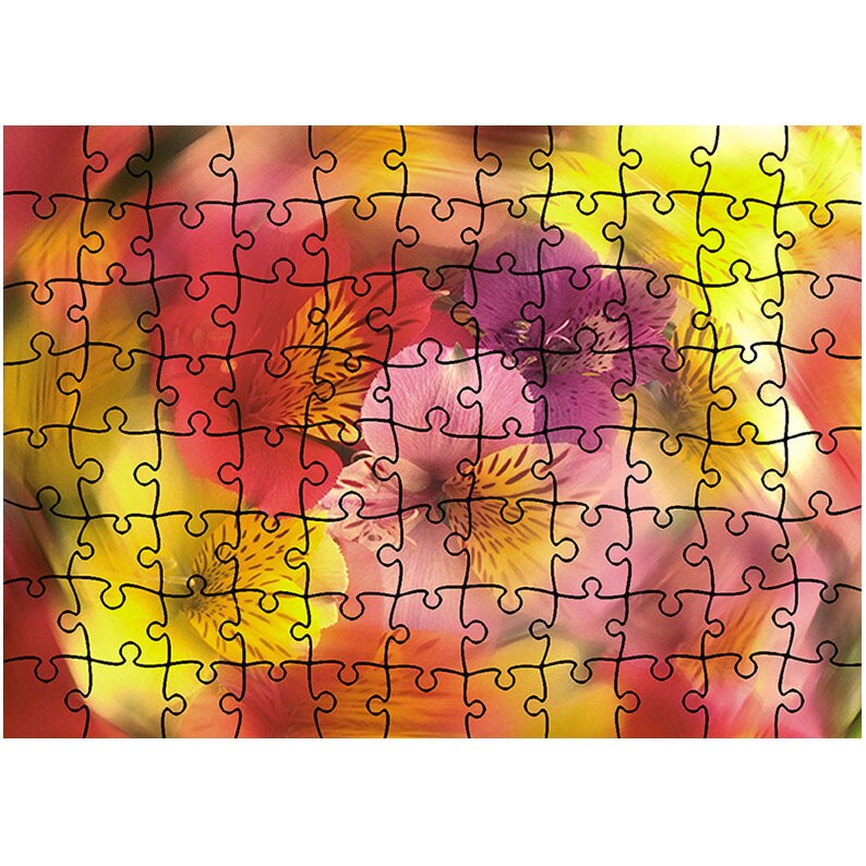Puzzle Heartwork 96 piese, Vartej de culori, Latime 40,5 cm x Inaltime 28,7 cm