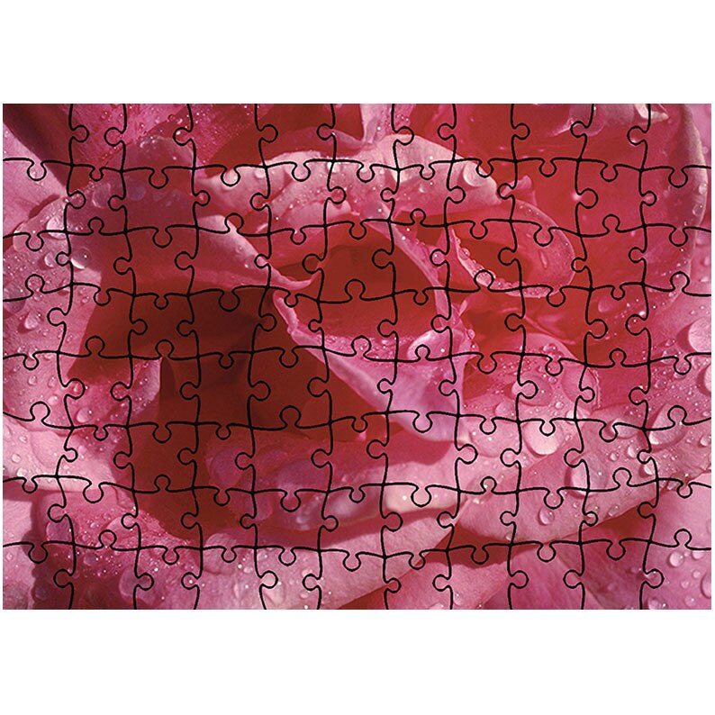 Puzzle Heartwork 96 piese, Floare dupa averse, Latime 40,5 cm x Inaltime 28,7 cm