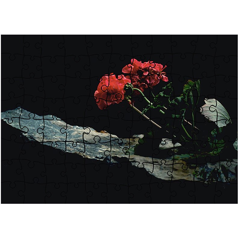 Puzzle Heartwork 96 piese, Inflorite, Latime 40,5 cm x Inaltime 28,7 cm