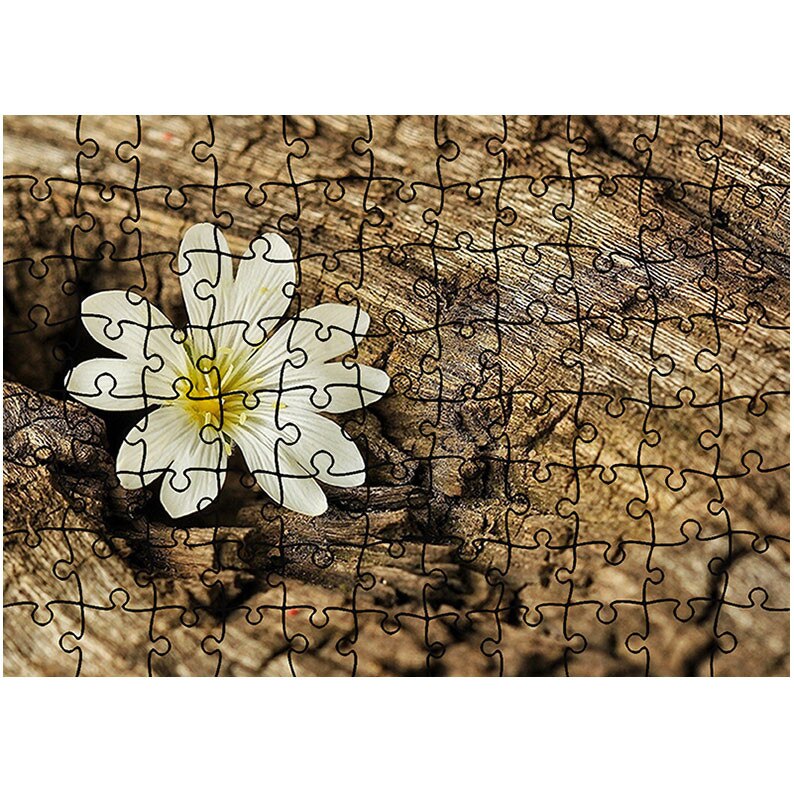 Puzzle Heartwork 96 piese, Vointa si putere, Latime 40,5 cm x Inaltime 28,7 cm