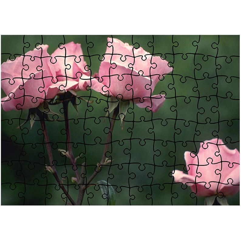 Puzzle Heartwork 96 piese, Roz, Latime 40,5 cm x Inaltime 28,7 cm