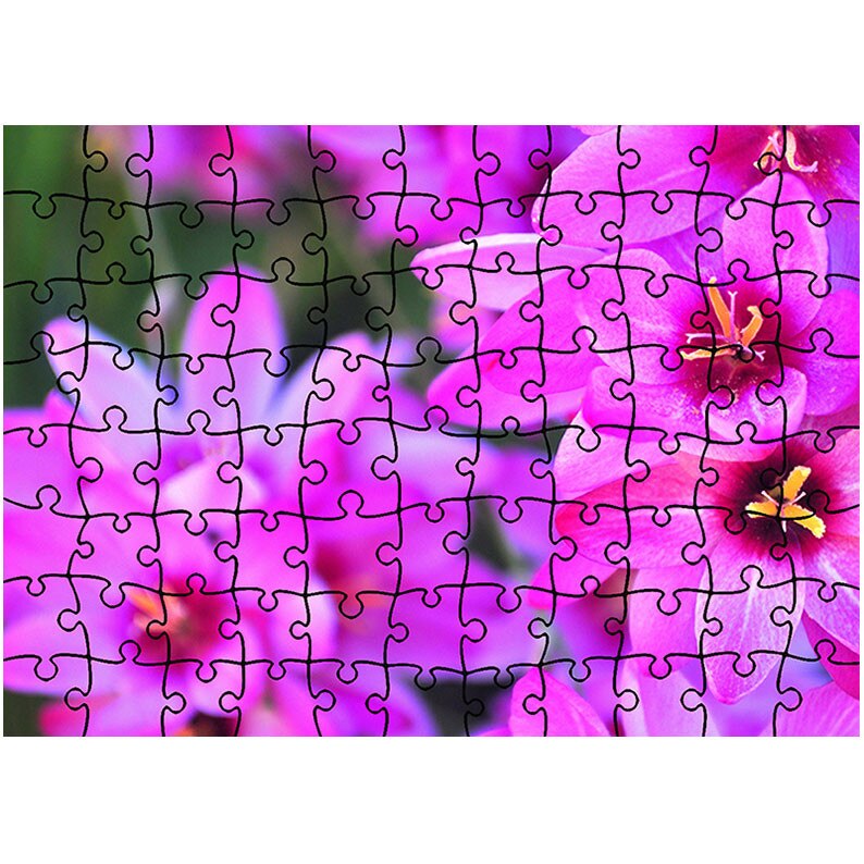 Puzzle Heartwork 96 piese, Culori vibrante, Latime 40,5 cm x Inaltime 28,7 cm
