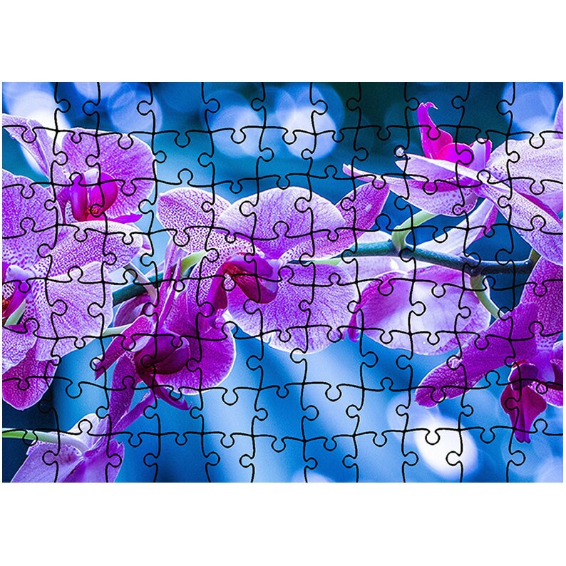 Puzzle Heartwork 96 piese, Violet, Latime 40,5 cm x Inaltime 28,7 cm