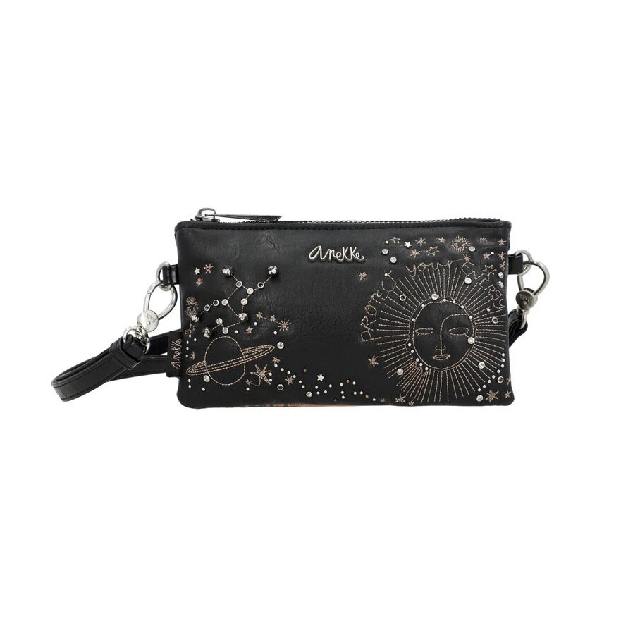 Geanta de umar Anekke 20x11.5x4.5cm negru