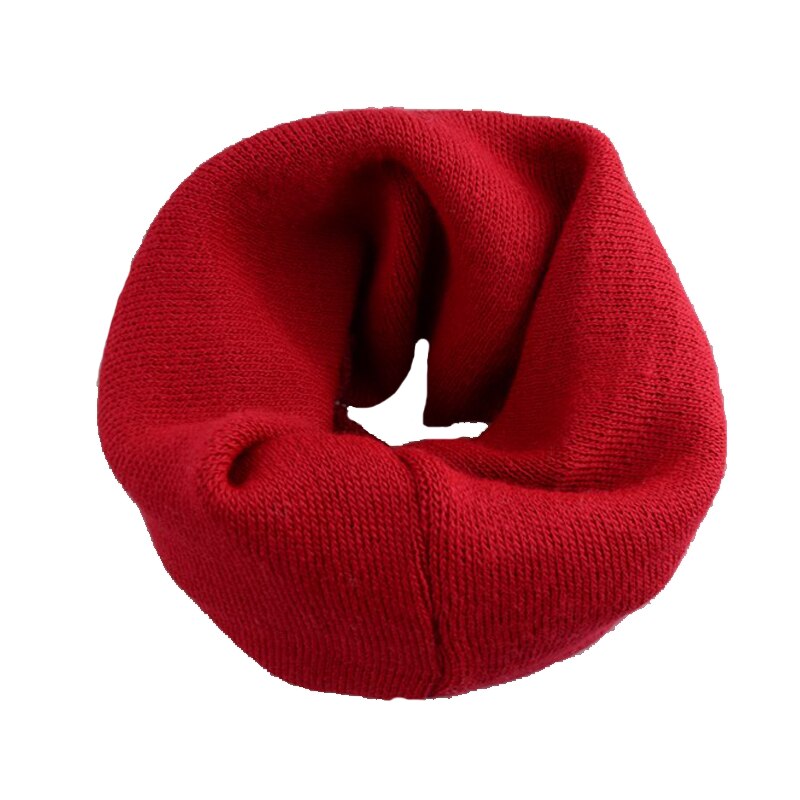 Fular pentru fete Mini Junior CL-23, Rosu, Universal