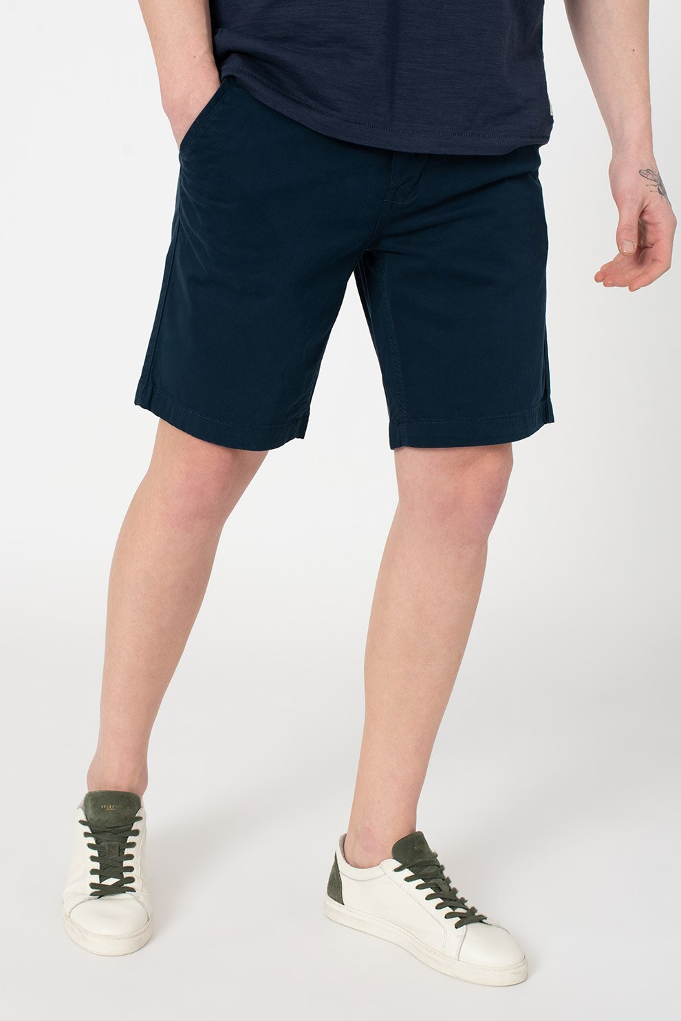 BLEND, Bermude chino, Bleumarin