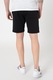 BLEND, Pantaloni scurti cu talie elastica, Negru, M