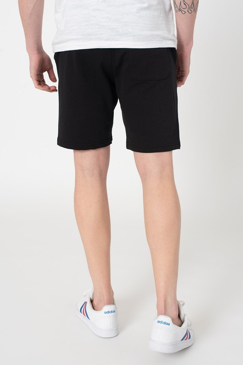 BLEND, Pantaloni scurti cu talie elastica, Negru, M