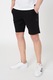 BLEND, Pantaloni scurti cu talie elastica, Negru, M