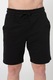 BLEND, Pantaloni scurti cu talie elastica, Negru, M
