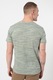 BLEND, Tricou cu decolteu la baza gatului, Verde melange/Gri, S