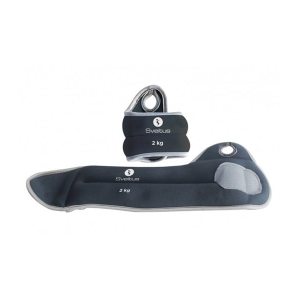 Set greutati incheieturi 2x2kg Sveltus
