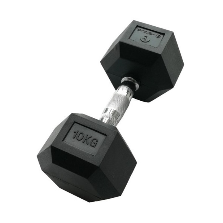 Gantera hexagonala 10kg - Dumbbell