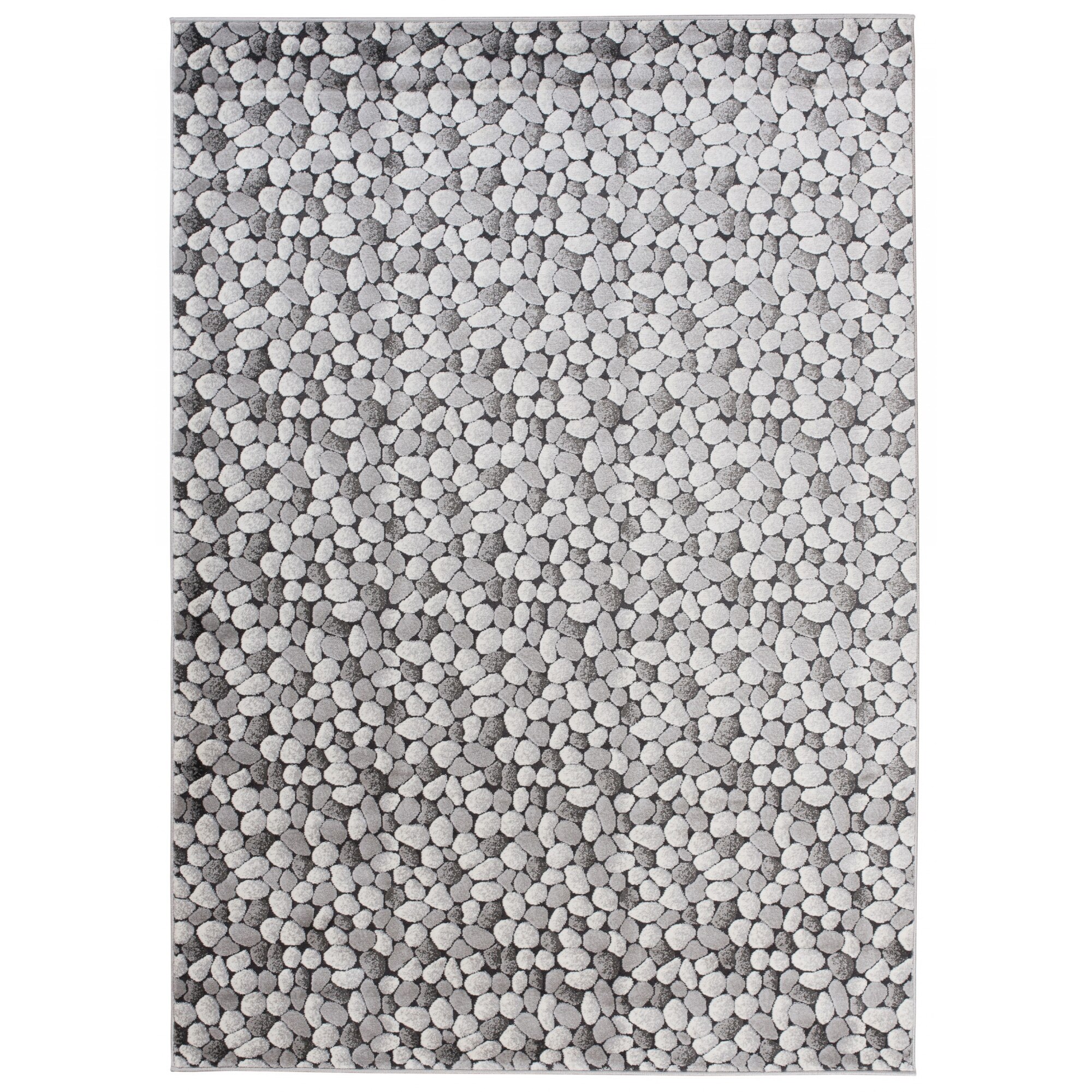 Covor Tango Modern Patchwork Abstract Chemex L813E BOT gri 300x400