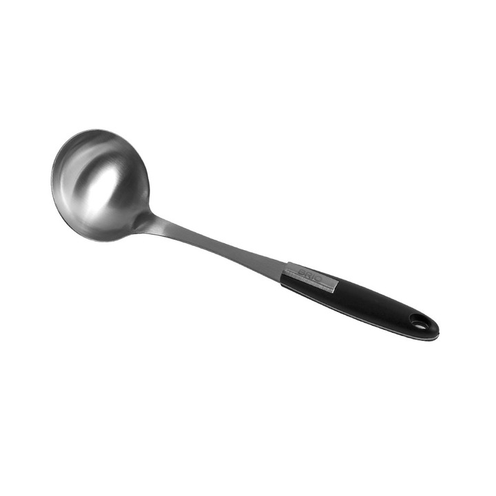 Polonic, Brio Metallica, Otel Inoxidabil, Argintiu/Negru, 32 cm