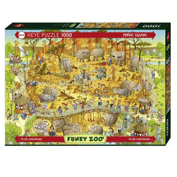 Puzzle Heye - African Habitat, 1000 piese